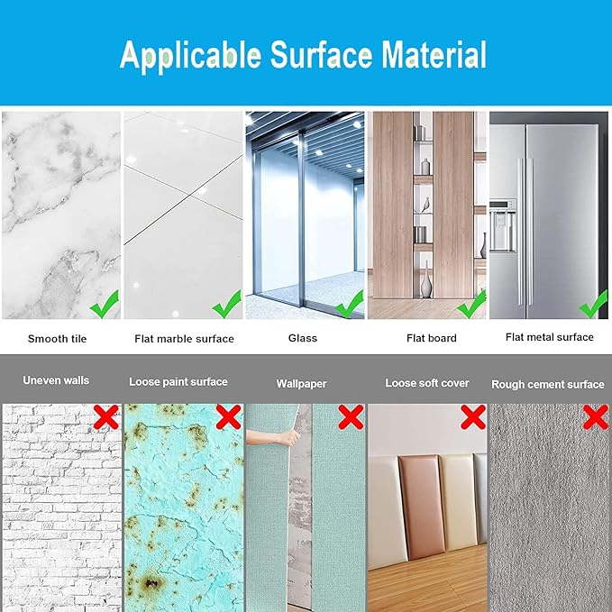 16"x12" Acrylic Mirror Sheet, Flexible Non Glass Body Mirror Tiles Large Self Adhesive Mirror Stickers for Bathroom Bedroom Home Wall Decor (1pc)