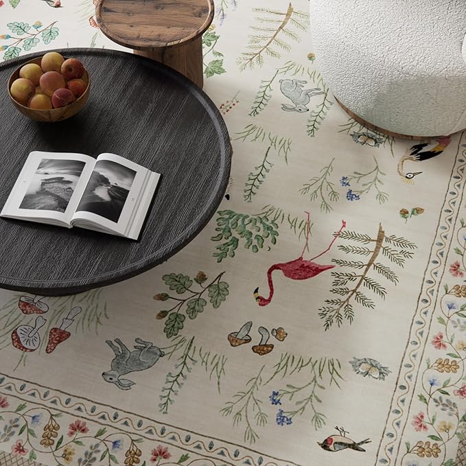 Machine Washable Kitchen Runner Rugs: 2'x6' Hallway Runner Rug Non Slip Low Pile Stain Resistant Soft Carpet Runners for Hallways Indoor Entryway Kitchen Laundry Room Beside Farmhouse