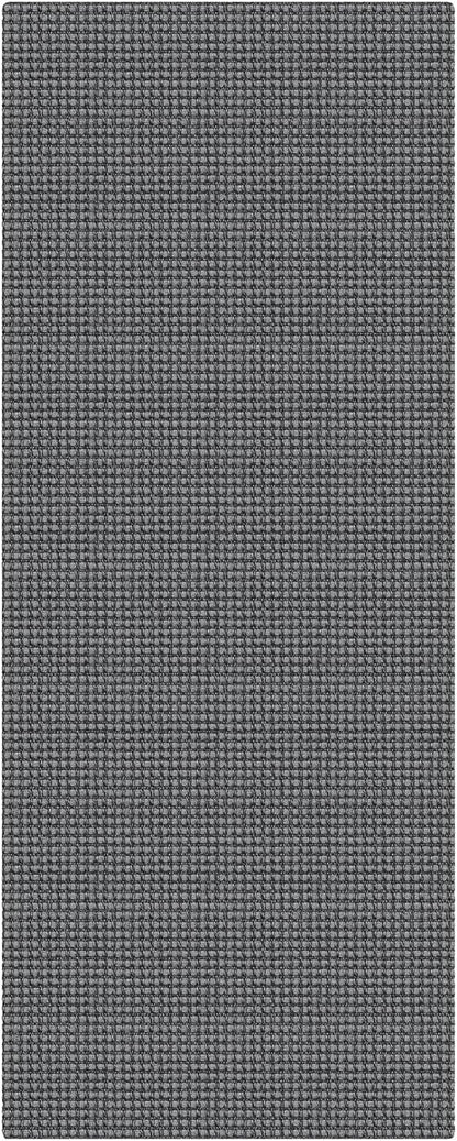 KOZYFLY Runners for Hallways 2x5 ft Washable Kitchen Runner Non Slip Rubber Backed Hall Runners Cotton Entryway Runner Rugs Floor Carpet for Indoor Backdoor Bedroom Kitchen, Grey/Dark Grey