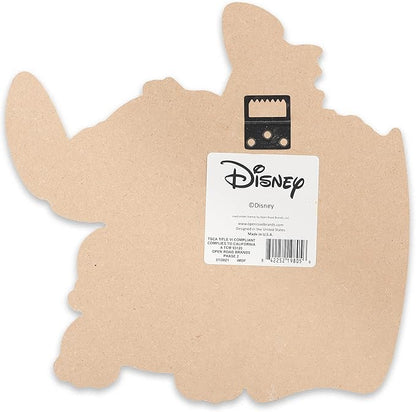 Open Road Brands Disney Lilo and Stitch Surfboard Wood Wall Art - Cute Stitch Wall Decor With Beach Theme