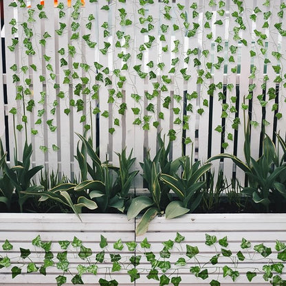ARTKAIKE Fake Vines for Room Decor Aesthetic Artificial Plant Ivy Leaves Hanging Greenery Garlands for Home Bedroom Wall Wedding Party Decor (252FT 36PCS Vines)