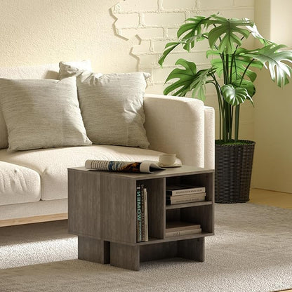 Lab Cosi Modular TV Stand for 70-Inch TV,Modern 3pcs Storage Sideboards,Bookcase,End Table,Nightstand,Buffet Cabinets,Coffee Table for Living Room,Dining Room,Bedroom, Grey