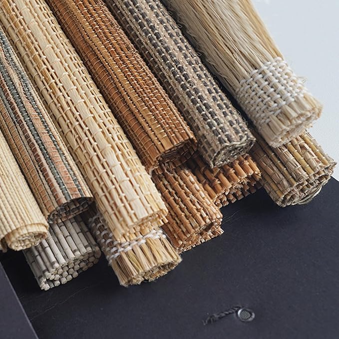 Cordless Woven Roman Shades Fabric Sample(Series A1-H)