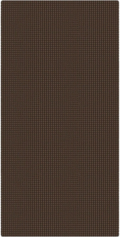 KOZYFLY 2x4 Entry Runner Rug, Small Washable Runners for Entryway, Non Slip Door Mat Indoor Entrance, Front Porch Carpet for Foyer, Kitchen, Bedroom, Bathroom, Brown/Dark Brown