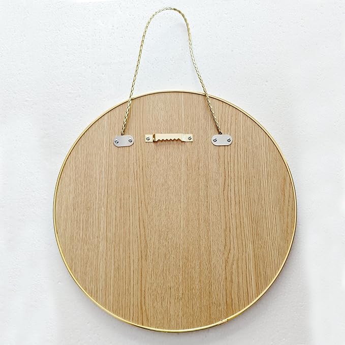 Funerom Sliver Round Wall Mirror 12.6 Inches Circle Mirror Bathroom Mirrors