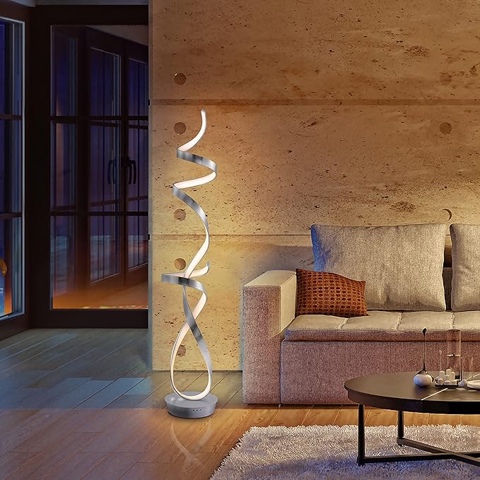 Artiva USA Orchestra 68W Unique Modern Design LED Floor Lamp, 63" H