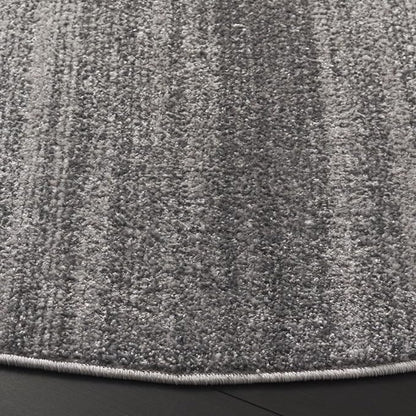 SAFAVIEH Adirondack Collection Area Rug - 6' Round, Light Grey & Dark Grey, Modern Design, Non-Shedding & Easy Care, Ideal for The Living Room, Dining, Bedroom (ADR183G)