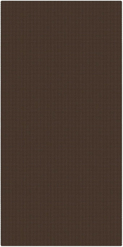KOZYFLY 3x6 Washable Runner Rug, Non Slip Wide Runners for Hallway, Woven Large Entryway Runners, Braided Floor Carpet Runner for Entry, Kitchen, Bedside, Hall, Brown/Dark Brown