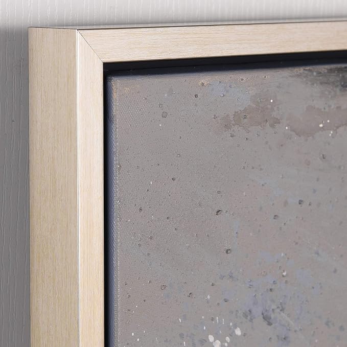 Empire Art Direct Abstract Wall Art Textured Hand Painted Canvas by Martin Edwards, Triptych, 60" x 20" each, Iced