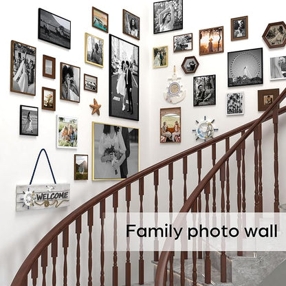 Giftgarden Black 11x14 Picture Frame Bulk, Multi 11 x 14 Photo Frames Set for Wall Hanging or Tabletop, 12 Pack
