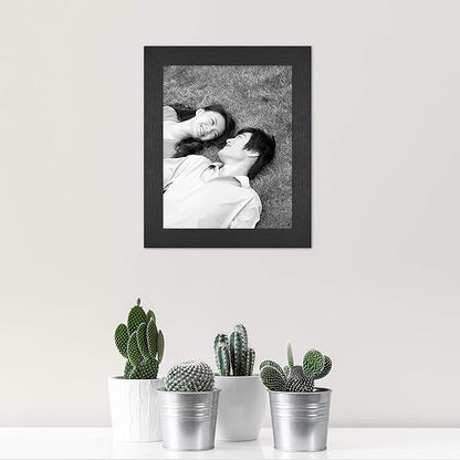 MCS Studio Gallery Frame, Black Woodgrain, 8 x 10 in, Single (Pack of 2)