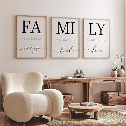 Heiple Family Wall Decor 11"x14" Framed Wooden Wall Sign for Home Decor Farmhouse Vintage Rustic Living Room Minimalist Family Wall Art (Brown, 11”x14”)