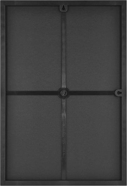 MCS Format 13x19 Poster Frame Black Woodgrain, Vertical & Horizontal Wall Hanging Large Picture Frame for Photos, Posters & Art Prints (6-Pack)