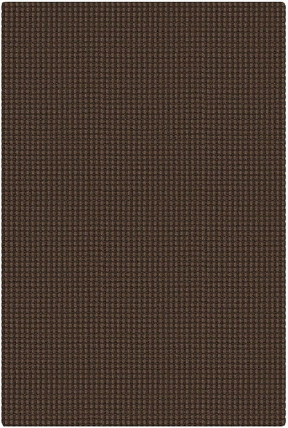 KOZYFLY Indoor Door Mat 2x3 ft Small Area Rugs Washable Front Door Mat Non Slip Rubber Backed Entryway Rug Cotton Entrance Doormat for Front Porch Bathroom Kitchen Bedroom, Brown/Dark Brown