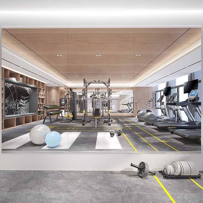 63X24 3Pack Large Home Gym Mirror, Frameless Tempered Glass Dance Wall Mounted Mirror for Home, Yoga, Dancing, Studio, Living Room