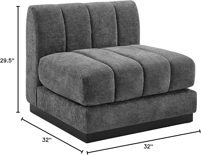 Morden Fort Oversized Sofa Couch Extra Deep Couch Modular Convertible Sectional Sofa Set Comfy Modern Sofas Couches for Living Room Apartment Bedroom Chenille