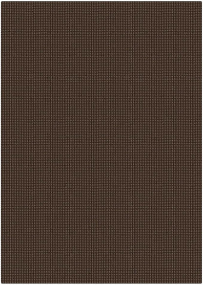 KOZYFLY Washable 5x7 Living Room Rug, Non Slip Woven Area Rugs, Braided Floor Carpet for Entryway, Kitchen, Bedroom, Dining Room, Office, Cotton Rug Indoor Decor, Brown/Dark Brown