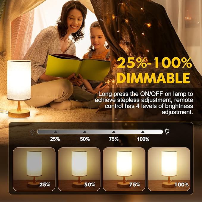 Caromolly Light Therapy Lamp, Sunlight Lamp 10000 Lux with Remote Control, 3 Color Temperature & 4 Brightness Level & Timer, Daylight Lamp for Home, Office, Decoration