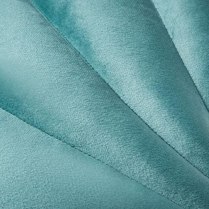 Ashler 3D Throw Pillows Shell Shaped Accent Throw Pillow, Soft Velvet Insert Included Cushion for Couch Bed Living Room, Pack of 1, Lake Blue, 14 X 11 inches