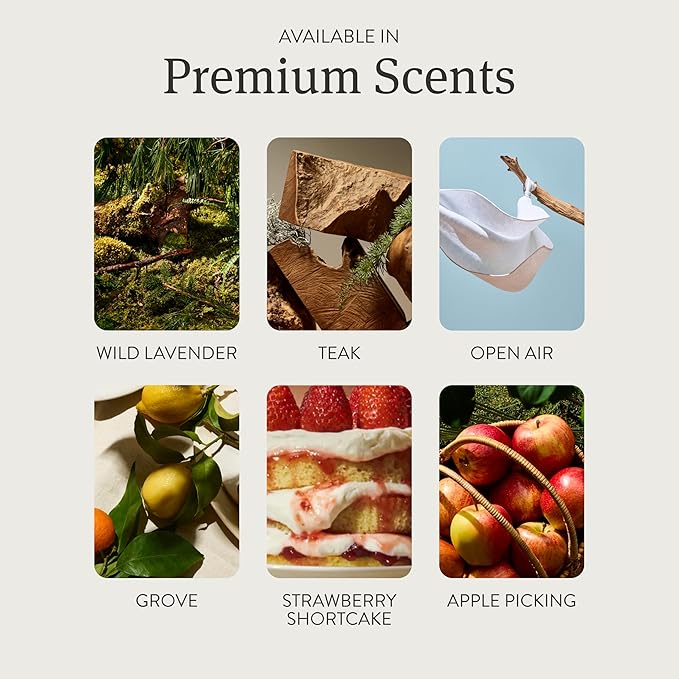 Drift Home Scent Diffuser Starter Kit in Grove - Adjustable and Long Lasting Diffuser Aroma - Clean Ingredients, Pet Safe
