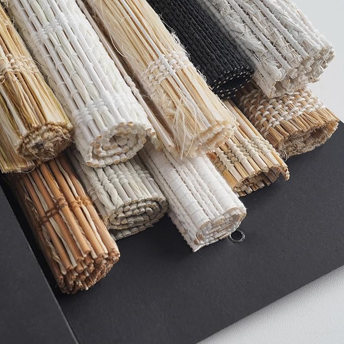 Cordless Woven Roman Shades Fabric Sample(Series A2-H)