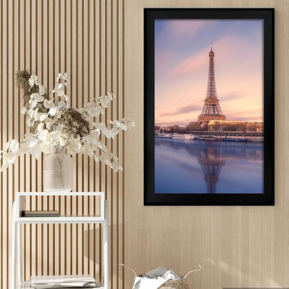 SESEAT 24x36 Picture Frame Black Set of 6, Display Pictures 24x36 Without Mat for Wall Mounting, Wall Gallery Poster Frames