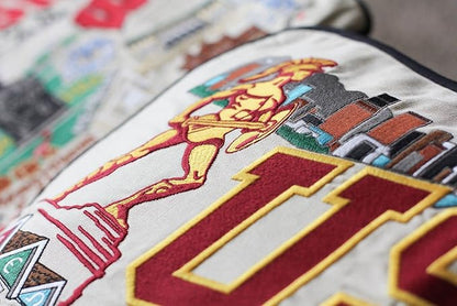 Catstudio University of Southern California (USC) Collegiate Embroidered Decorative Throw Pillow