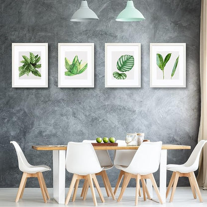 SESEAT 11x14 Picture Frames White Display Pictures 8x10 With mat or 11x14 Prints Without Mat, Wall Mounting, 6PCS
