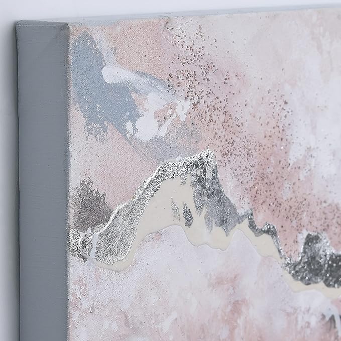 Empire Art Direct Abstract Wall Art Textured Hand Painted Canvas by Martin Edwards, Triptych, 32" x 32" each, Heavens 1
