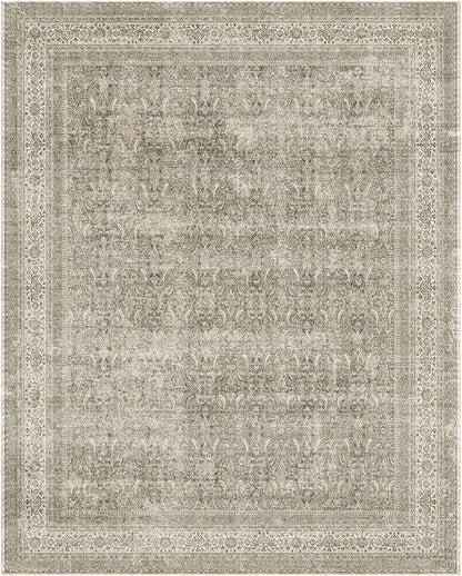 palohom 10x12 Area Rugs for Living Room: Bedroom Rug Washable Stain Resistant Non Slip Low Pile Soft Boho Large Area Rug for Kitchen Dining Room Under Table Nursery Farmhouse Home Office Indoor