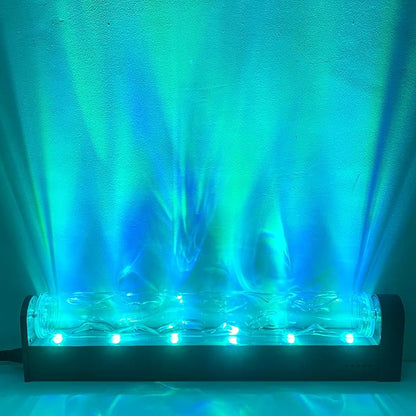 Wave Wall Light, 30W Smart RGBW Water Ripple Projector for Wall Decor – WiFi/App/Voice Controlled LED Wave Light, Color Changing Dimmable Wall Wash Lamp with Music Sync, Timer, 16M Colors