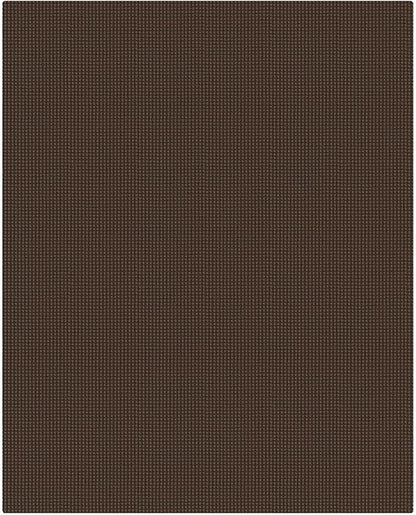KOZYFLY Washable 4x5 Entry Woven Area Rug, Braided Throw Rugs for Entryway, Non Slip Door Mat Indoor Entrance, Flatweave Carpet for Foyer, Bedroom, Dining, Office, Brown/Dark Brown