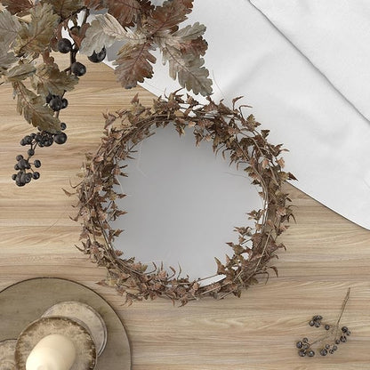 Acrylic Round Mirrors Trays Plates for Table Centerpieces 10PCS Mirrors Candle Plate Circle 1.6mm Acrylic Mirror Tiles for DIY Craft,Wall Decor,Wedding Party Decorations(Acrylic Material(12inch/30cm)