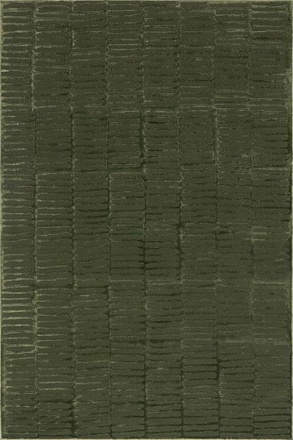 Nuloom Kailani Green, 3' x 5', Geometric, Soft and Cozy, High Traffic, Stain Resistant, Easy Clean, Durable Washable Area Rug for Bedroom, Living Room, Dining Space, Den, Foyer, Entryway