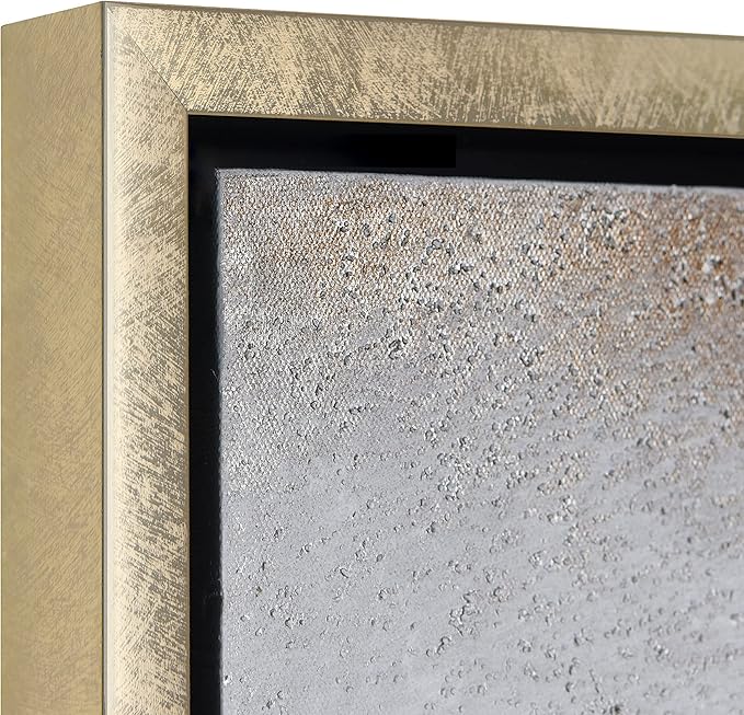 Empire Art Direct Abstract Wall Art Textured Hand Painted Canvas by Martin Edwards, Diptych, 48" x 24" each, Pebble Road