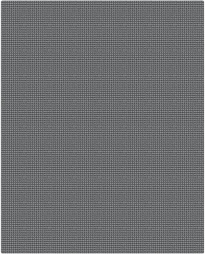 KOZYFLY Washable 4x5 Entry Woven Area Rug, Braided Throw Rugs for Entryway, Non Slip Door Mat Indoor Entrance, Flatweave Carpet for Foyer, Bedroom, Dining, Office, Grey/Dark Grey