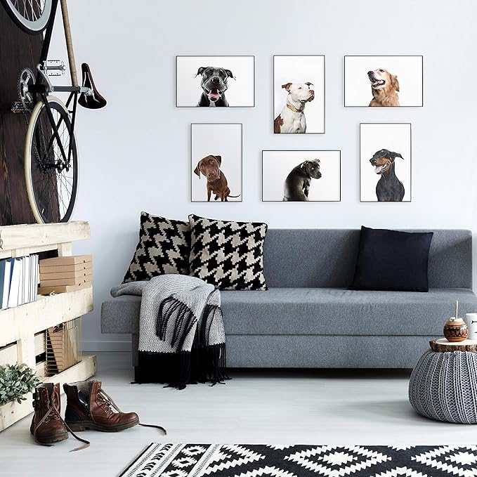 MCS Format Picture Frames, Gallery Wall Frames, Black, 11 x 17, 6-Pack