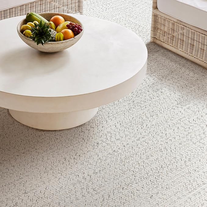 nuLOOM 3' x 5' Solid Hand Braided Indoor/Outdoor Area Rug, Pet-Friendly, High Traffic, Weather Resistant, for Patio, Balcony, Bedroom, Living Room, Dining Room, Wynn Ivory