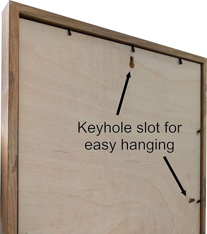 MRC Wood Products Always Stay Humble And Kind Rustic Sign 6x18 (Frame Included)
