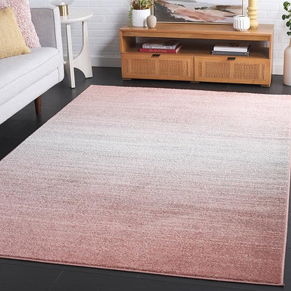 SAFAVIEH Adirondack Collection Area Rug - 5' x 7', Blush & Grey, Modern Design, Non-Shedding & Easy Care, Ideal for High Traffic Areas in Living Room, Bedroom, Dining Room (ADR183U-5)