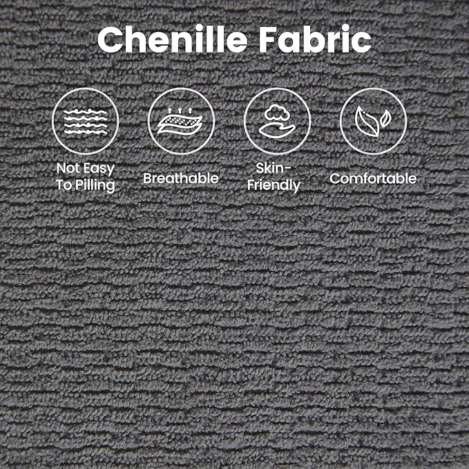 103" L Shaped Boneless Sectional Couches for Living Room, Curved Modular Sectional Sofa with Chaise, Modern Cloud Couch Deep 3 Seat No Assembly, Dark Grey