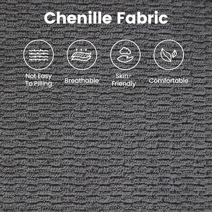 103" L Shaped Boneless Sectional Couches for Living Room, Curved Modular Sectional Sofa with Chaise, Modern Cloud Couch Deep 3 Seat No Assembly, Dark Grey