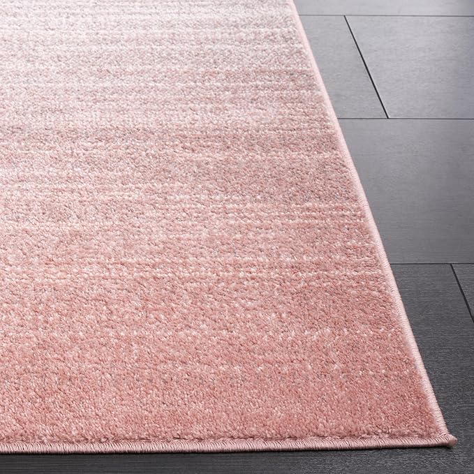 SAFAVIEH Adirondack Collection Accent Rug - 4' x 6', Blush & Grey, Modern Design, Non-Shedding & Easy Care, Ideal for High Traffic Areas in Living Room, Bedroom, Dining Room (ADR183U-4)