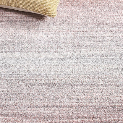 SAFAVIEH Adirondack Collection Accent Rug - 4' x 6', Blush & Grey, Modern Design, Non-Shedding & Easy Care, Ideal for High Traffic Areas in Living Room, Bedroom, Dining Room (ADR183U-4)