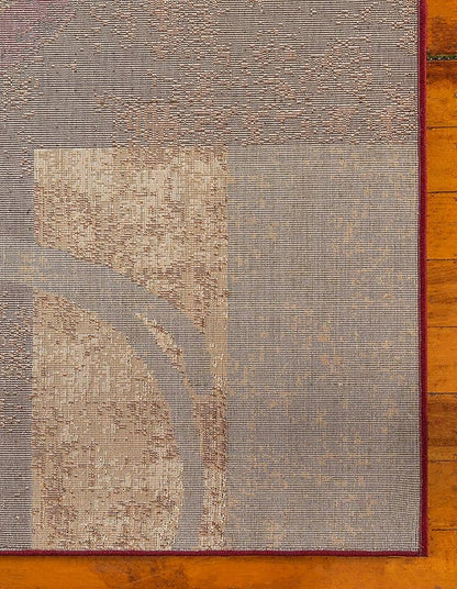 Unique Loom Barista Collection Area Rug - Kouillou (2' x 12' Runner, Multi/ Brown)