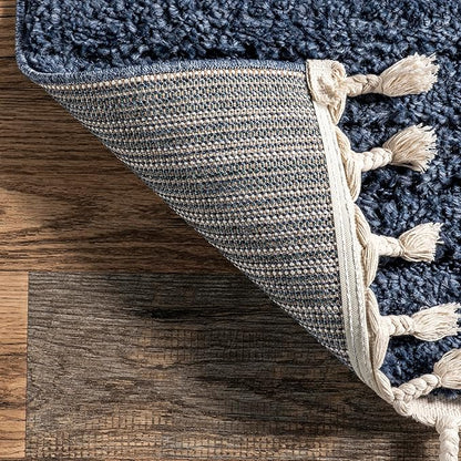 Nuloom Risette Blue, 10' x 14', Geometric, Soft and Gentle, High Traffic, Stain Resistant, Easy Clean, Durable Area Rug for Bedroom, Living Room, Dining Space, Den, Foyer, Entryway